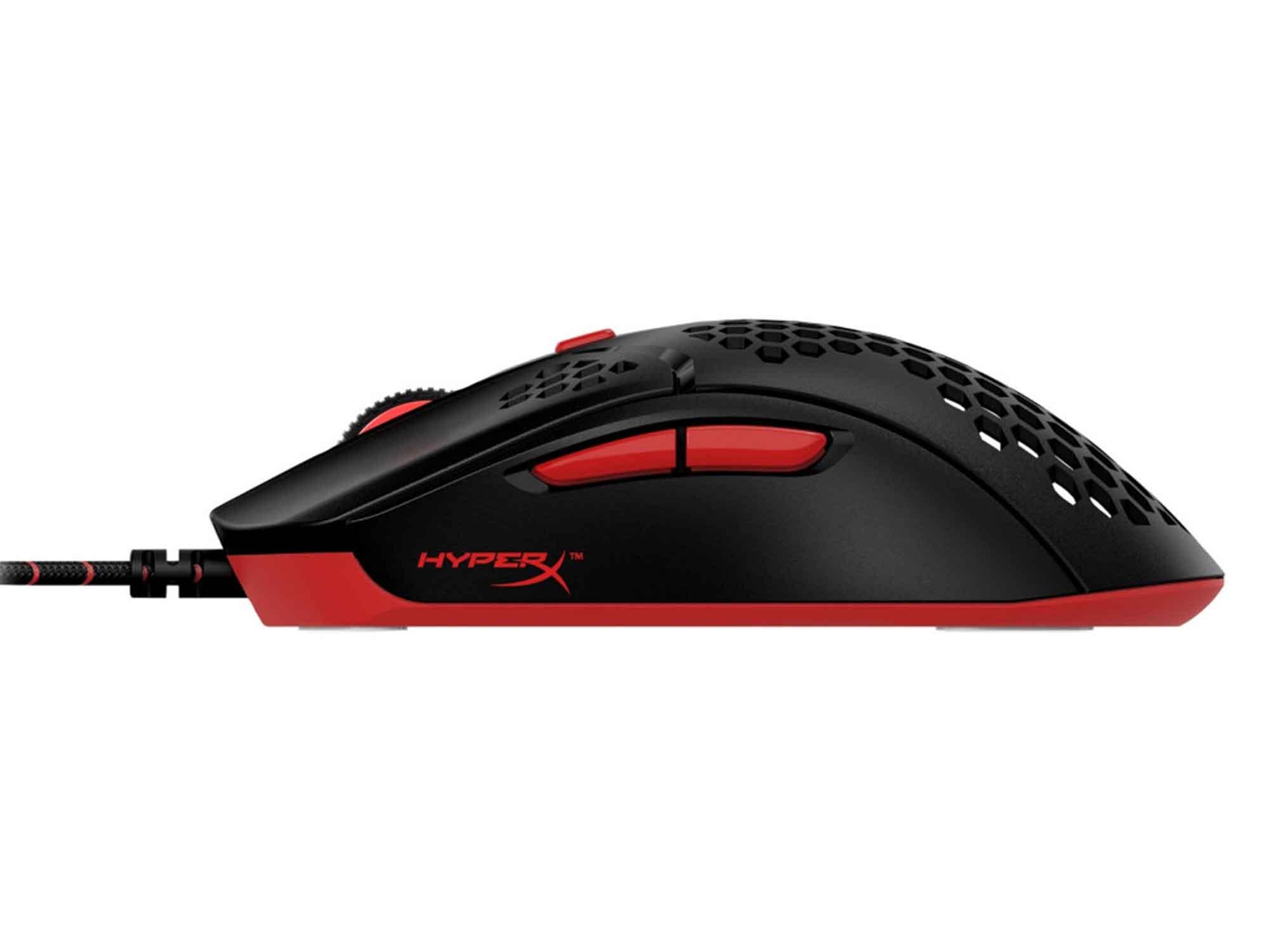 компьютерные мыши hyperx pulsefire haste (black/red) (4p5e3aa) (hmsh1-a ...